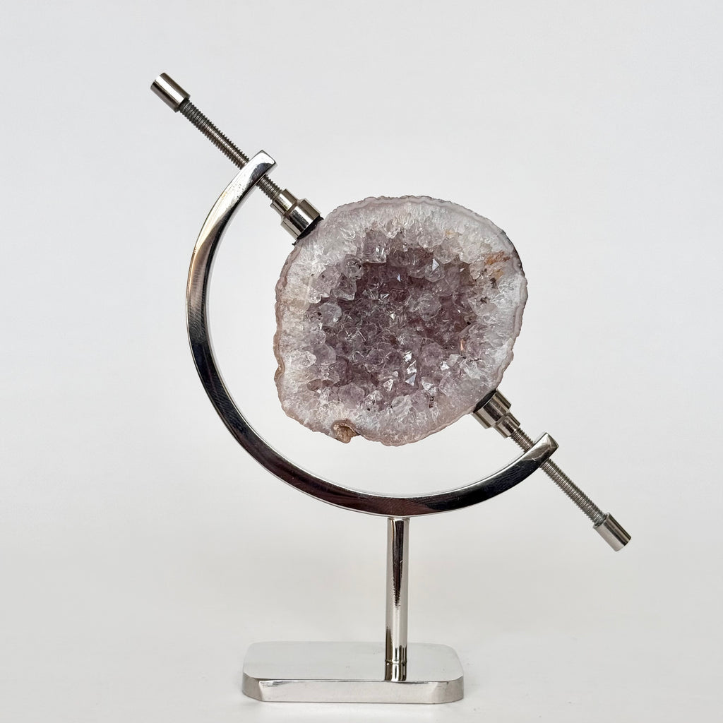 Geode + Chrome Arc Stand