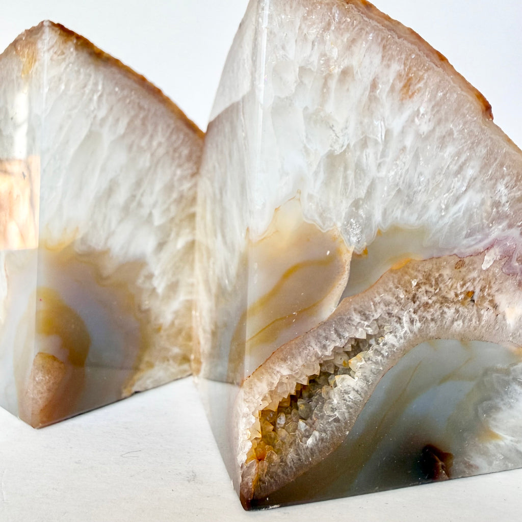 Agate Bookend