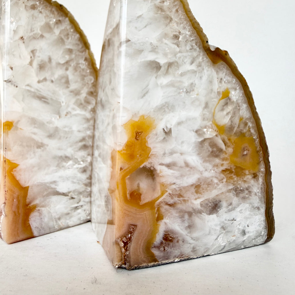 Agate Bookend
