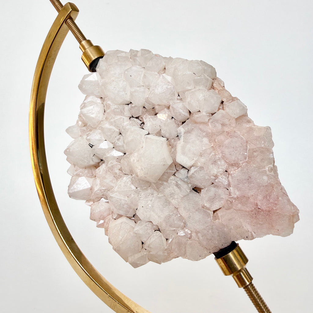Zeolite + Brass Arc Stand