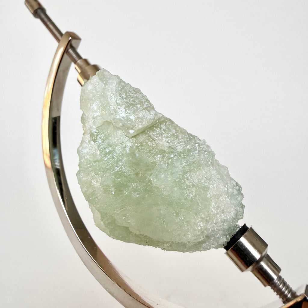 Aquamarine + Chrome Arc Stand