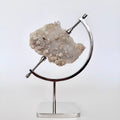 Calcite + Chrome Arc Stand