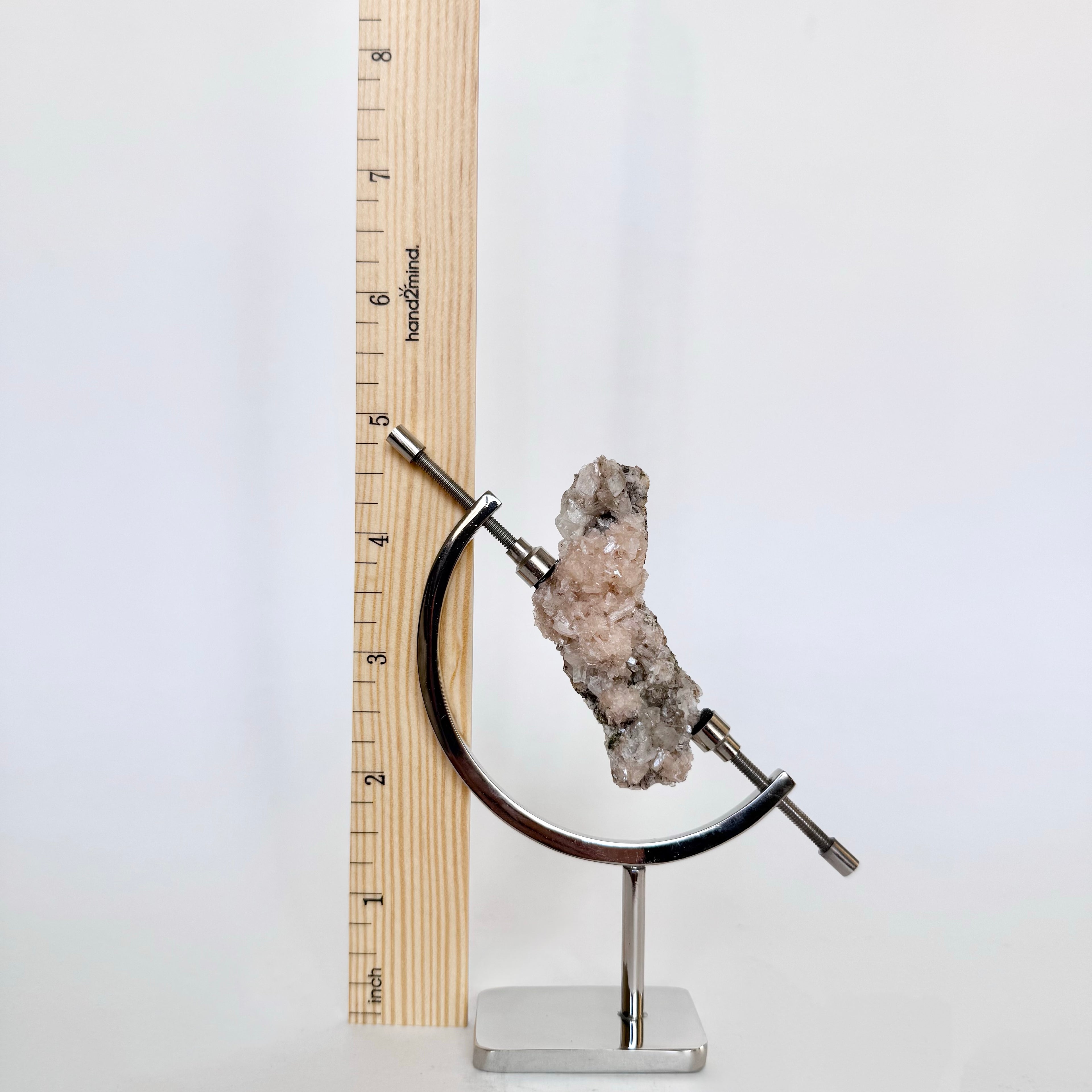 Apophyllite + Chrome Arc Stand