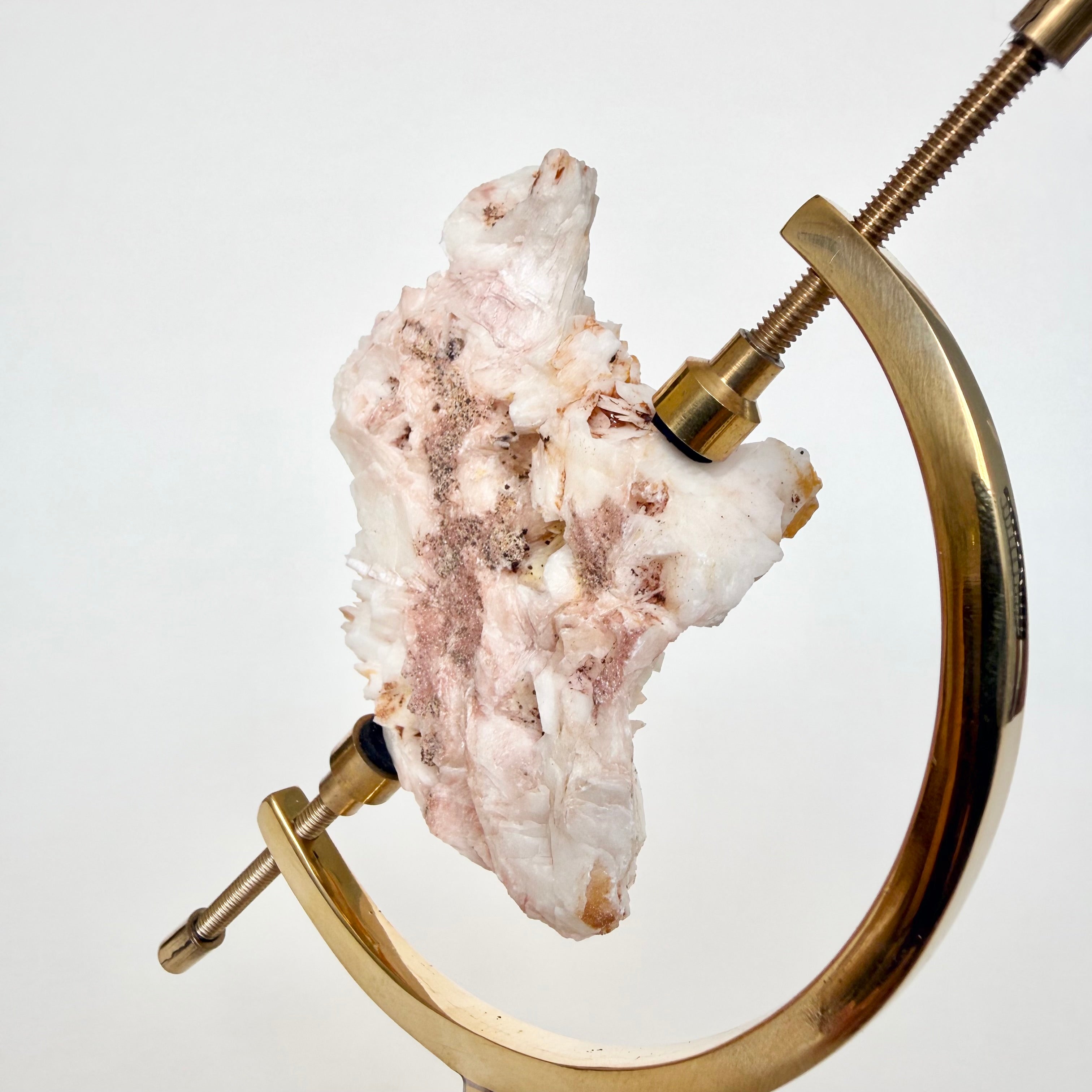 Barite + Brass Arc Stand