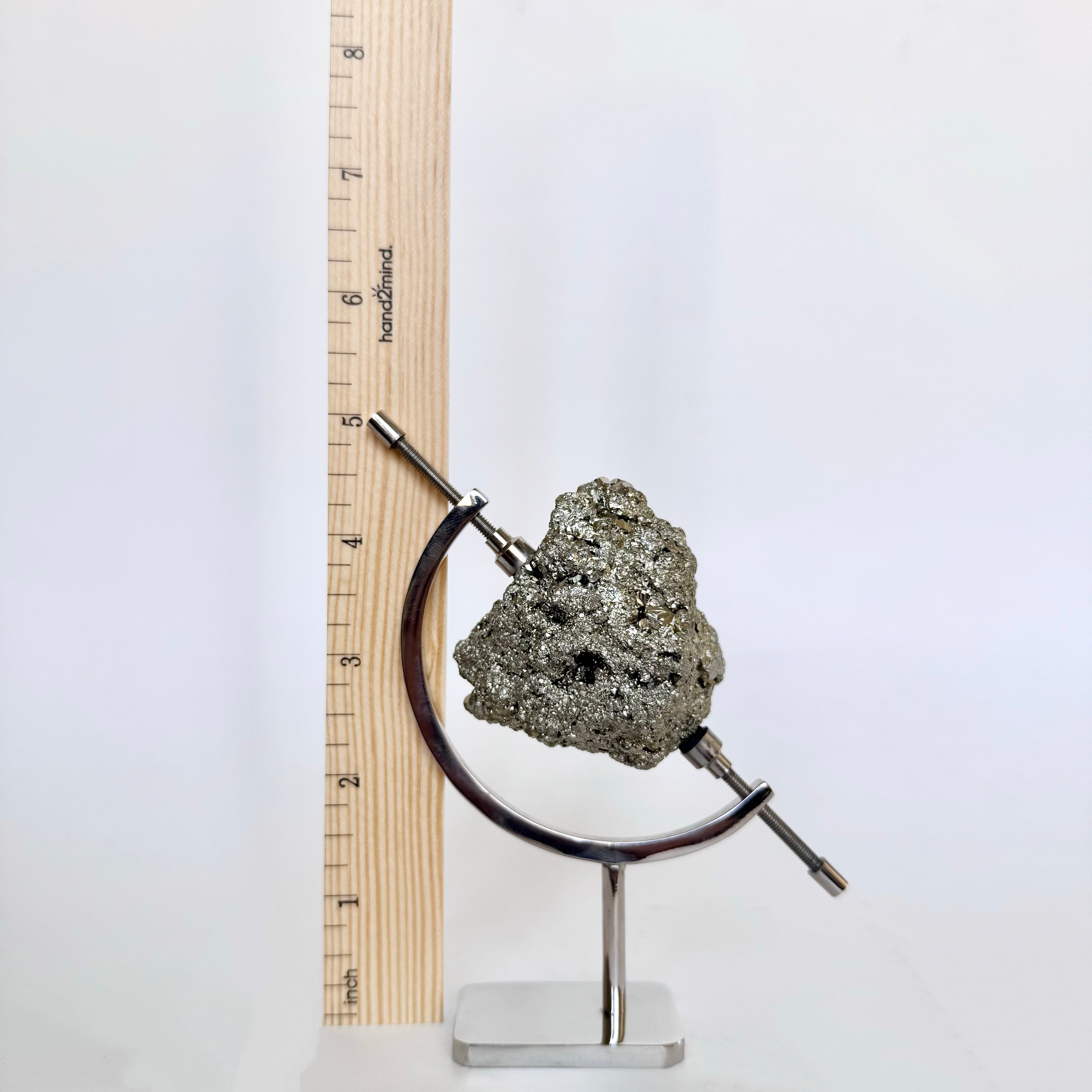 Pyrite + Chrome Arc Stand