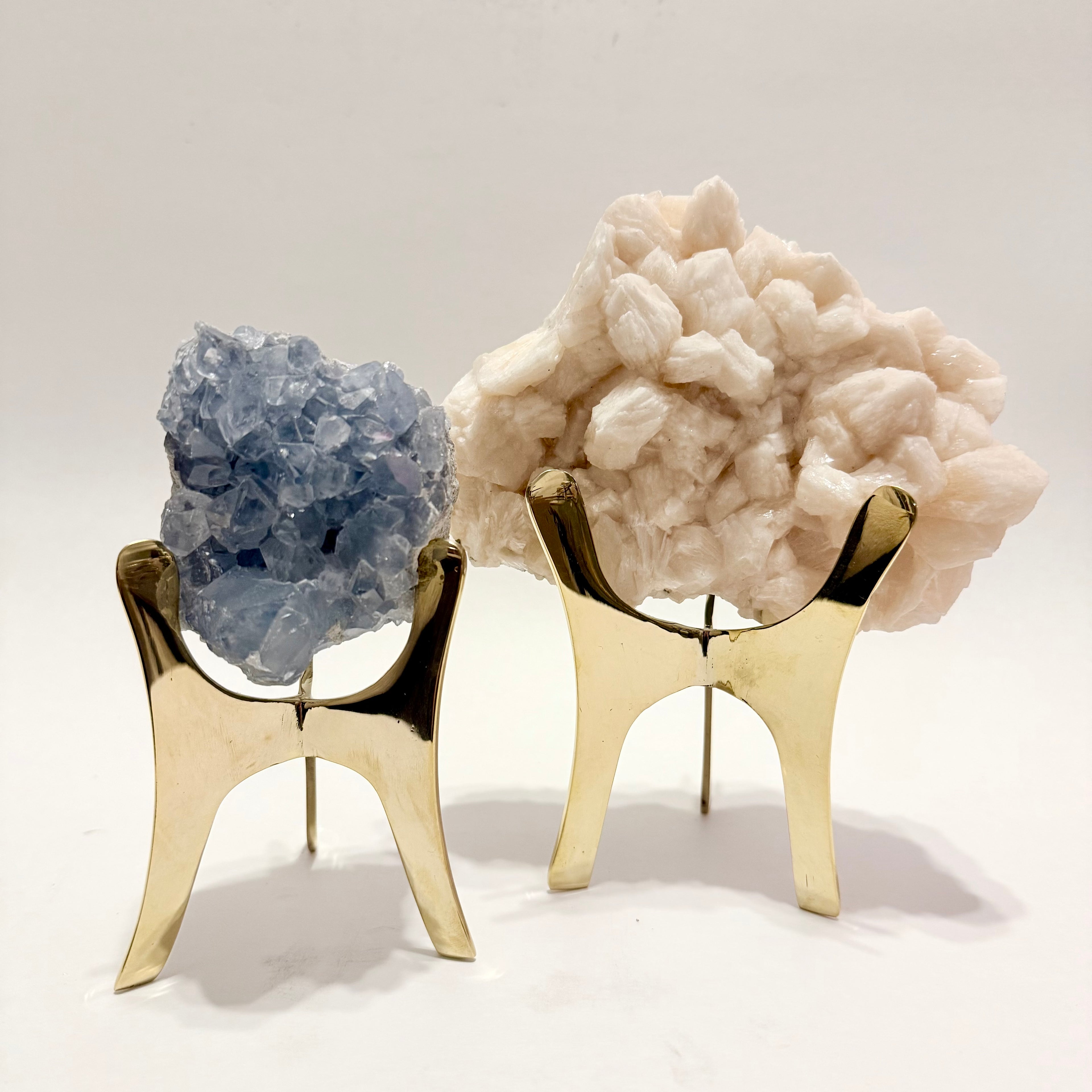 Brass Tripod Mineral | Crystal | Stone Specimen Stand
