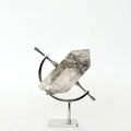 Smoky Quartz + Chrome Arc Stand