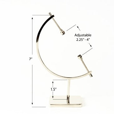 Chrome Arc Stand