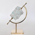Variscite + Brass Arc Stand