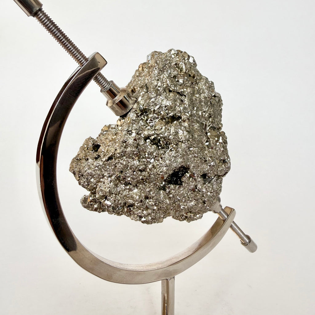 Pyrite + Chrome Arc Stand