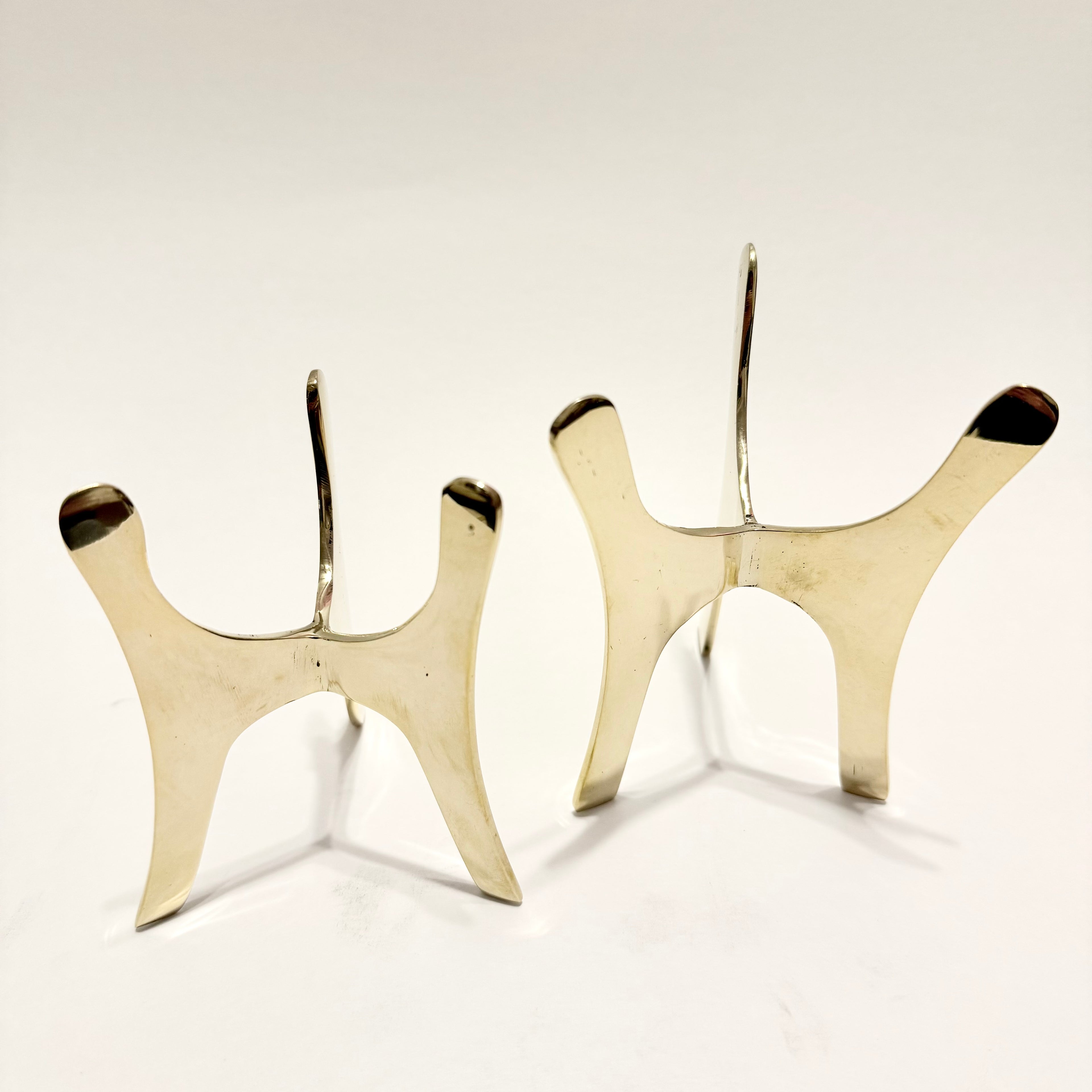 Brass Tripod Mineral | Crystal | Stone Specimen Stand
