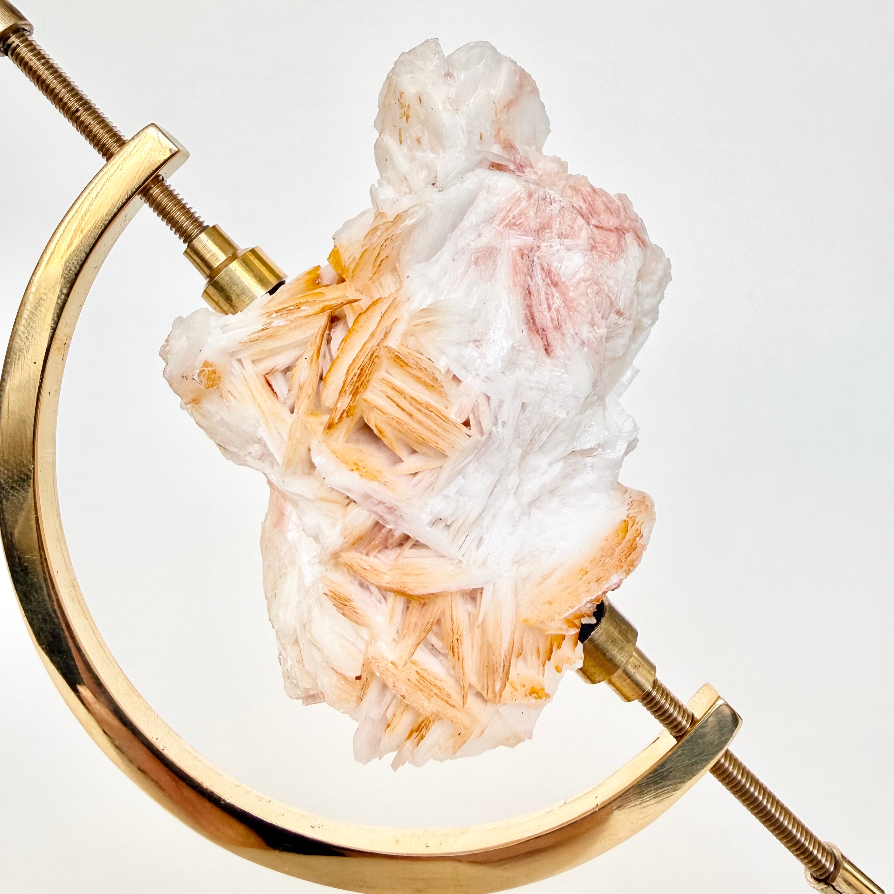 Barite + Brass Arc Stand