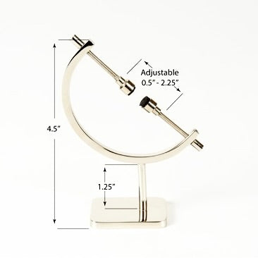 Chrome Arc Stand