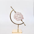 Zeolite + Brass Arc Stand