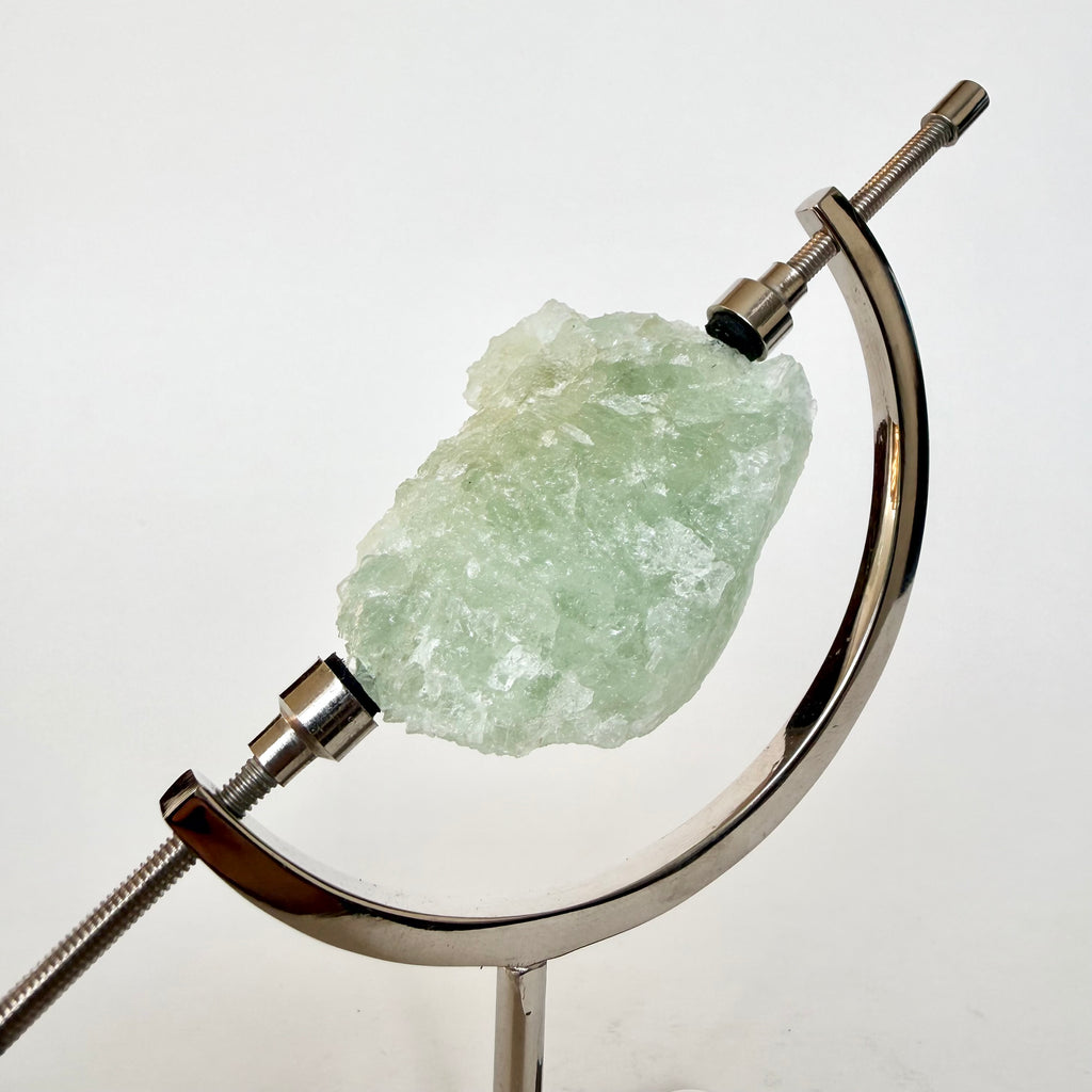 Aquamarine + Chrome Arc Stand