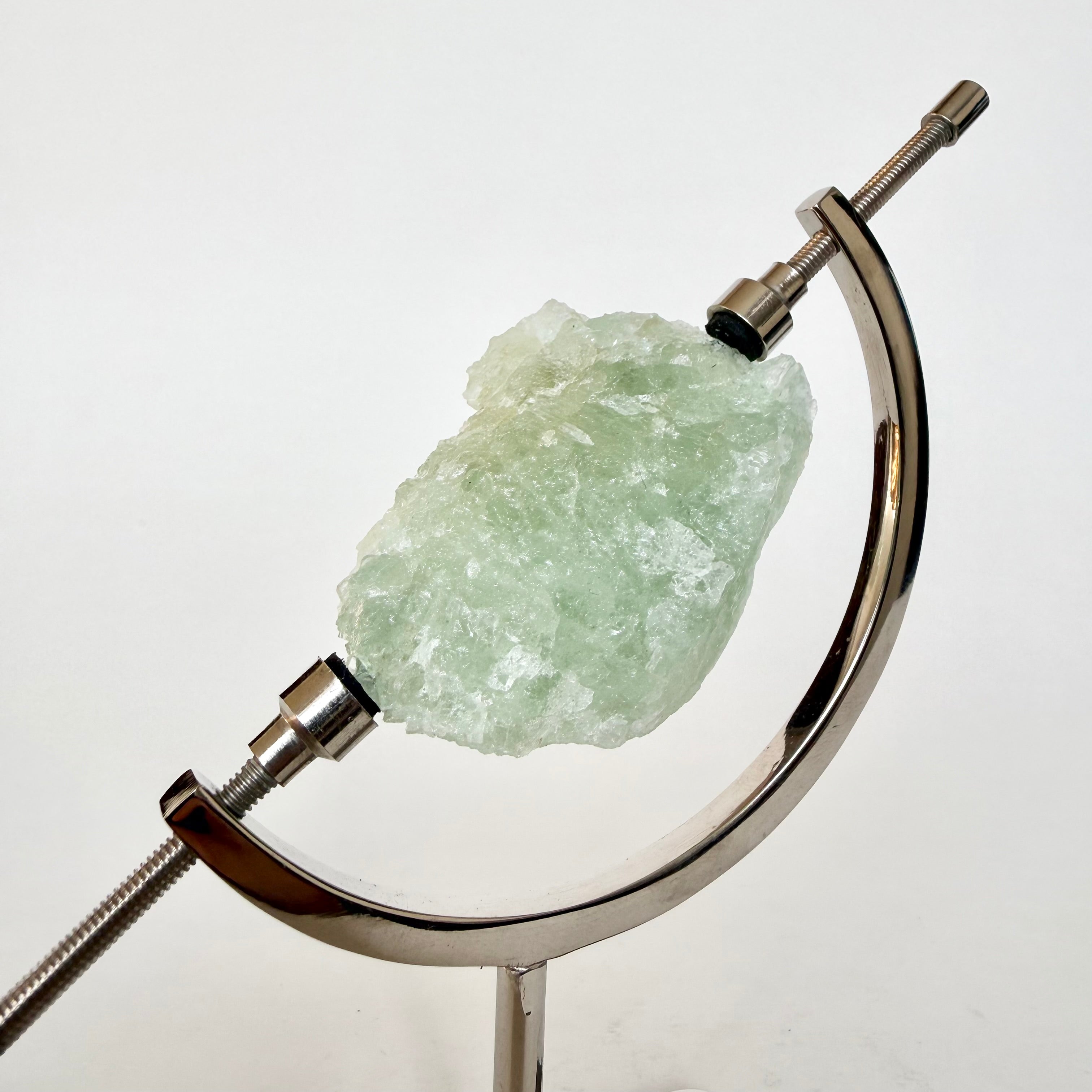 Aquamarine + Silver Arc Stand