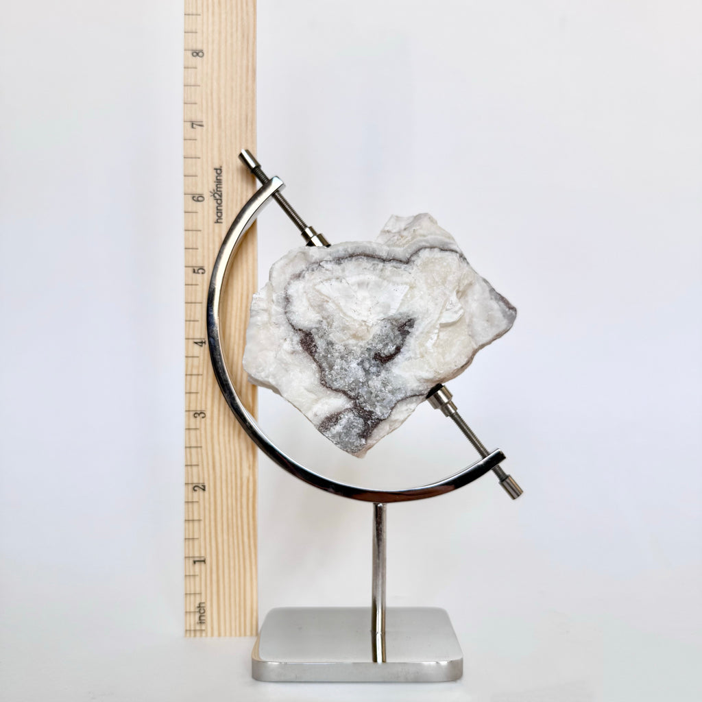 Anhydrite + Chrome Arc Stand