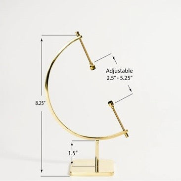 Brass Arc Stand